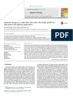 Optimum design of a radial heat sink with a fin-height profile for high-power LED lighting applications. 2014