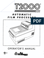 Air Techniques a-T 2000 Film Processor - User Manual