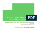 Ethiopia - Global Financial Inclusion (Global Findex) Database 2017
