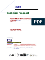 Technical Proposal INVENTORY SOFTWARE Asian Mall