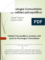 PSICOLOGIA COMUNITARIAIntroduccion2020
