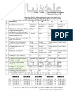 9th-Class Test-4-Chemistery-Question-Paper