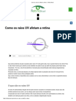 Como Os Raios UV Afetam A Retina - Retina Brasil