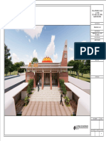 Ilustrasi 3D Eksterior: Dewan Pengurus Masjid Al-Khafi Desa Mbawi, Kec. Dompu Kabupaten Dompu