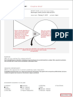 Primer Originalnog Briefa - Popunjen Za Drugi Proizvod