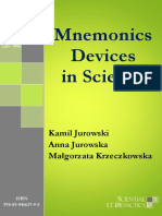 Mnemonics Devices in Science Setd 2015