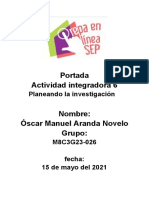 Planeando La Investigacion