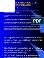 Rendimiento y Regulación de Tensión