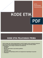 Sosialisasi Kode Etik