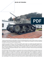 El M3-A1 Stuart en El Ejército de Colombia