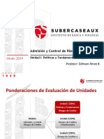 Unidad I Pol Iacute Ticas y Fundamentos Riesgo CR Eacute Dito Clase 20 Marzo