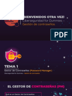 Curso Ciberseguridad For Dummies. Tema 1. Manejo Optimo de Contraseñas Con Software de Gestión - InMars