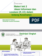 K.I.E Dalam Bidang Kesehatan Hongli 14.45-16.00