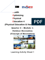 Ealth Ptimizing Hysical Ducation 4 (Physical Education & Health 12)