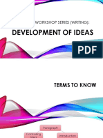 F20 Developing Ideas