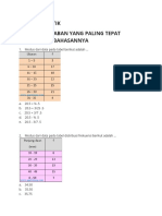 Soal Statistika