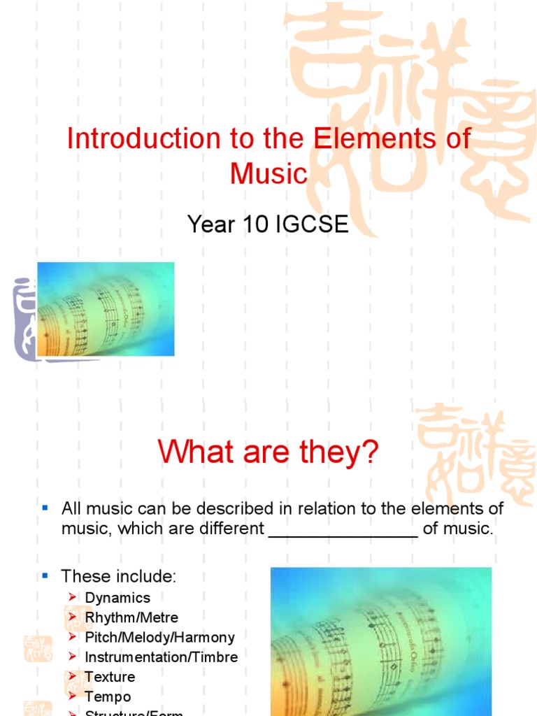 Elements of Music for Grade 10 | PDF | Tempo | Classical Music