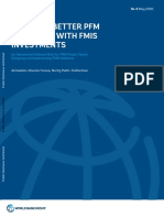 Ensuring Better PFM Outcomes With FMIS Investments An Operational Guidance Note For FMIS Project Teams Designing and Implementing FMIS Solutions