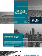 Estate Taxation Notes