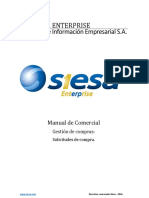 Solicitudes compra ERP SIESA