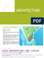 Chola Architecture: Prepared By-Roopa Chikkalgi. BGS SAP