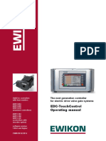 Edc-Touchcontrol Operating Manual: The Next Generation Controller For Electric Drive Valve Gate Systems