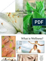Community Wellness: Amanda Wilde Senior Project Research Proposal November 2009