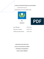 MAKALAH KELOMPOK 9 - Perilaku Organisasi Sistem Pengendalian Manajemen