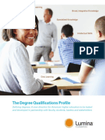 The Degree Qualifications Profile