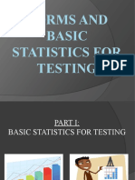2 - Norms and Basic Statistics For Testing