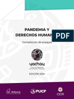 Ensayos Yachay 2020 Pandemia y Derechos Humanos