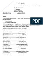 B2 Ficha 2-A Modo Indicativo Verbi 3 Coniugazione