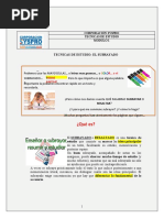 Ficha 2 Subrayado Secundaria (1)