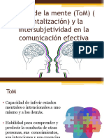 5 Mentalización e Intersubjetividad en La Comunicación Efectiva