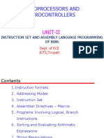 Microprocessors and Microcontrollers: Unit-Ii