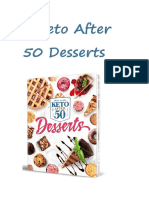 Keto After 50 Desserts