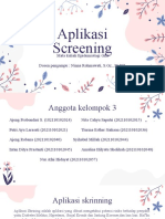 Kelompok 3 - Aplikasi Skrining