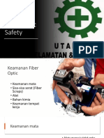 K3 Kesehatan Dan Keselamatan Kerja Fiber Optic