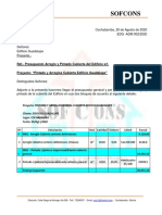 002 Presupuesto General Pintado Cubierta SF