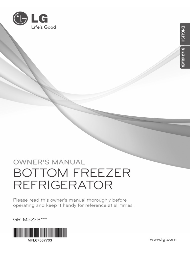 Bottom Freezer Refrigerator Owner'S Manual PDF Refrigerator Food