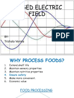 Pulsed Electric Field: BY-Trishala Verma