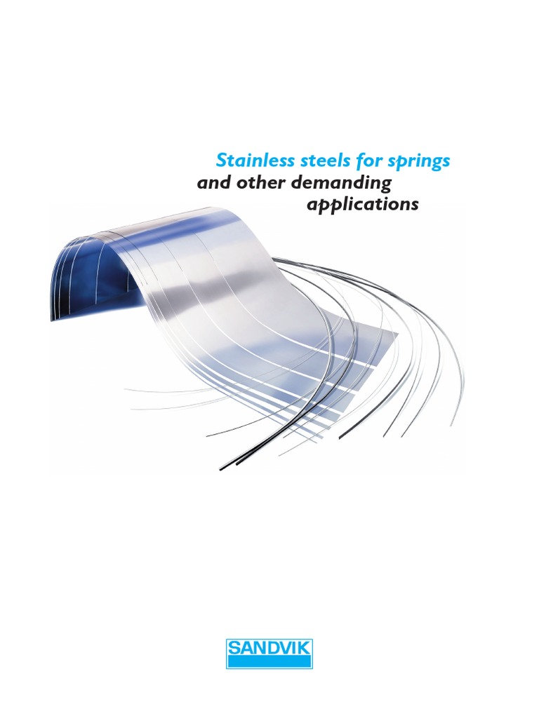 Stainless Steel Solutions for Springs | PDF | Stainless Steel | Steel