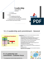Clause 5 Leadership