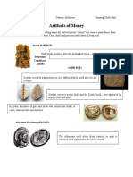 Artifacts of Money: Barter (5,00 BCE)