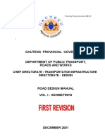 Road Design Manual - GDRT