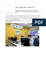 Giới thiệu Datacenter Viettel IDC