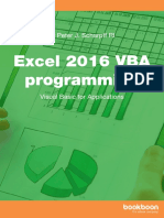 Excel 2016 Vba Programming