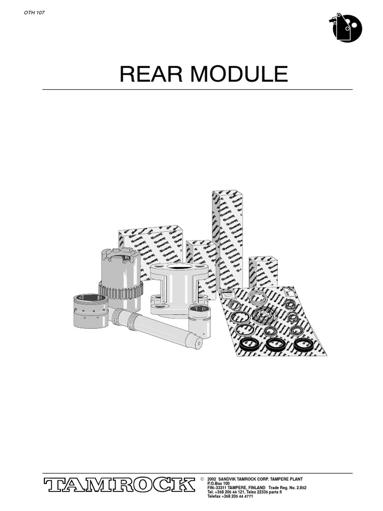 Rear Module, PDF, Screw