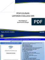 LAPORAN EVALUASI DIRI