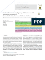 2020 Braco ''Experimental Assessment of Cycling Ageing of Lithium-Ion Second-Life Batteries From Electric Vehicles''